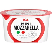 Mozzarella mini 125g ICA