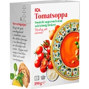 Tomatsopp Färskost ICA 390 g