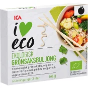 Grönsaksbuljong Ekologisk 6-p 66g ICA I love eco