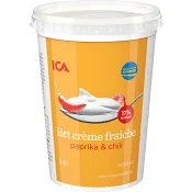 Crème fraiche Lätt Paprika & chili 11% 5dl ICA