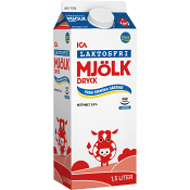 Mjölk 3% Laktosfri 1,5l ICA