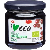 Gelé Rödvinbär Ekologisk 225g ICA I love eco
