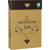 Kaffefilter 1x4 oblekta 80-p ICA