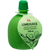 Limejuice från koncentrat 200ml ICA