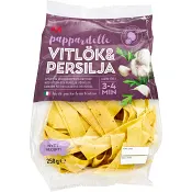 Pasta Pappardelle Vitlök & Persilja Färsk 250g ICA