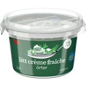 Lätt Crème Fraiche Örter 11% 2dl ICA