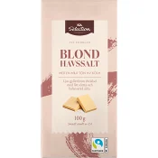 Choklad Blond Havssalt 100g ICA Selection