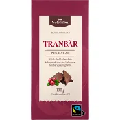 Choklad Tranbär 70% 100g ICA Selection