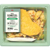 Vegoschnitzel & klyftpotatis 400g ICA