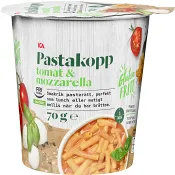 Pastakopp Tomato & Mozzarella Glutenfri 70g ICA
