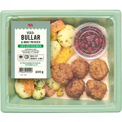 Vegobullar kokt potatis & gräddsås OVO 400g ICA