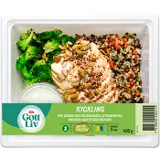 Kyckling med quinoa och belugalinser 450g ICA Gott Liv