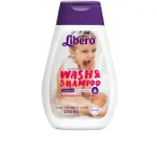 Wash & Shampoo 200ml Libero