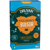 Fullkorns Bulgur 850g Druvan