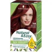 Hårfärg Natural &amp; Easy Intensivröd 568 1-p Schwartzkopf