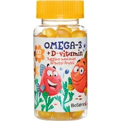 Omega 3 + D-Vitamin Tuggisar Barn 100-p BioSalma