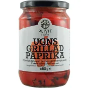 Ugnsgrillad Paprika Röd 680g Plivit Trade