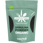 Spirulinapulver Organic 100g Superfruit Foods
