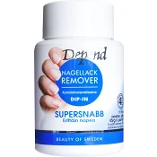 Nagellacksremover Dip in Blå 1-p Depend