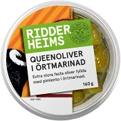 Queenoliver i örtmarinad 160g Ridderheims