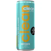 Funktionsdryck BCAA Passion Koffeinfri 330ml Clean Drink