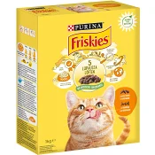 Kattmat Kyckling & grönsaker 1kg Friskies