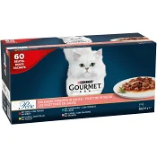 Kattmat Perle Jumbopack 60-p Gourmet Perle