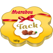 Chokladpraliner Hasselnöt Tack 30-p 165g Marabou