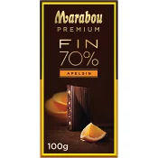 Chokladkaka Premium 70%kakao Orange 100g Marabou