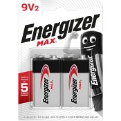 Batteri Max 9V 2p Energizer