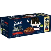 Kattmat Tasty Shreds Farm 44-p 80g Latz