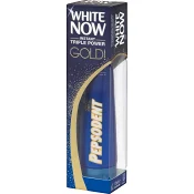 Tandkräm White now Triple power gold 75ml Pepsodent