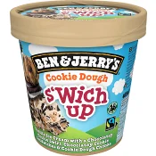 Glass Cookie Dough S'Wich Up 465ml Ben & Jerrys