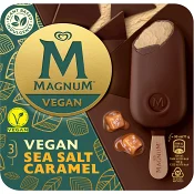 Glass Sea salt Caramel Vegansk 3-p 270ml Magnum