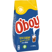 Chokladdryckspulver mindre socker 500g Oboy