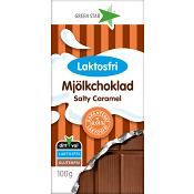 Mjölkchoklad Salty Caramel Laktosfri 100g Greenstar