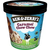 Glass Caramel Chew Chew 465ml Ben & Jerrys