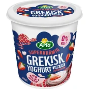 Grekisk Yoghurt Jordgubb 0,2% 1000g Arla®