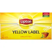 Yellow label te 25-p Lipton