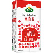 Mjölk Lång hållbarhet 3% 5dl Arla