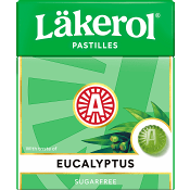 Halstabletter Eucalyptus 25g Sockerfri Läkerol