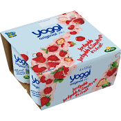 Yoghurt Original Jordgubb & smultron 2% 125g 4-p Yoggi