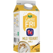 Vaniljyoghurt Mild 1,3% Laktosfri 1500g Arla Ko®