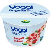 Yoghurt Original Jordgubb 2% 200g Yoggi®