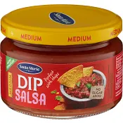 Salsa Dip Medium 250g Santa Maria