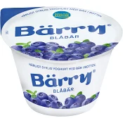 Yoghurt Blåbär 2,7% 250g Bärry