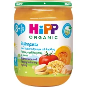 Pasta Butternutpumpa & kyckling 8m Ekologisk 190g Hipp