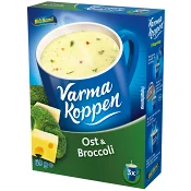 Ost & Broccolisoppa 3 portioner 6dl Varma Koppen