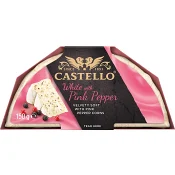 Vitmögelost White Pink Pepper 150g Castello
