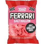 Godis Ferrari Salt hallon 120g Toms